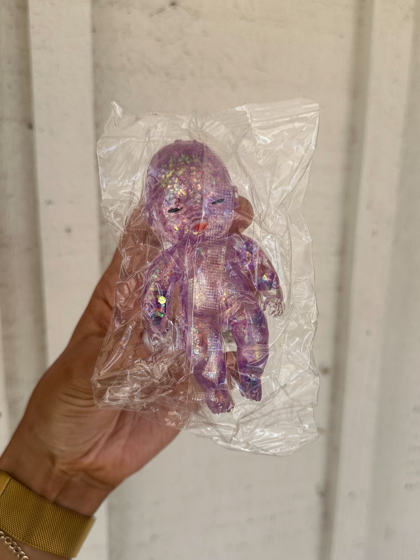 Glitter Baby Squishy PURPLE