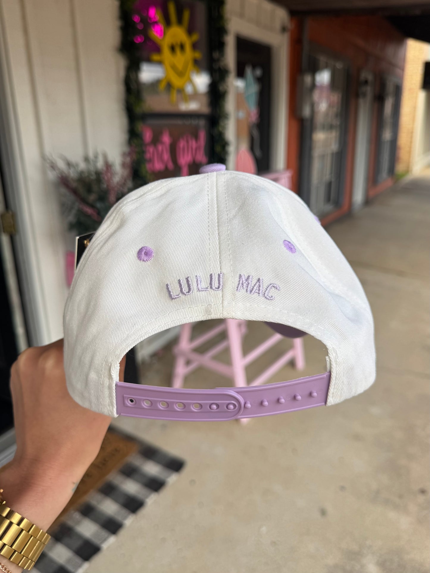Lulu Mac Trucker Hat LAVENDER