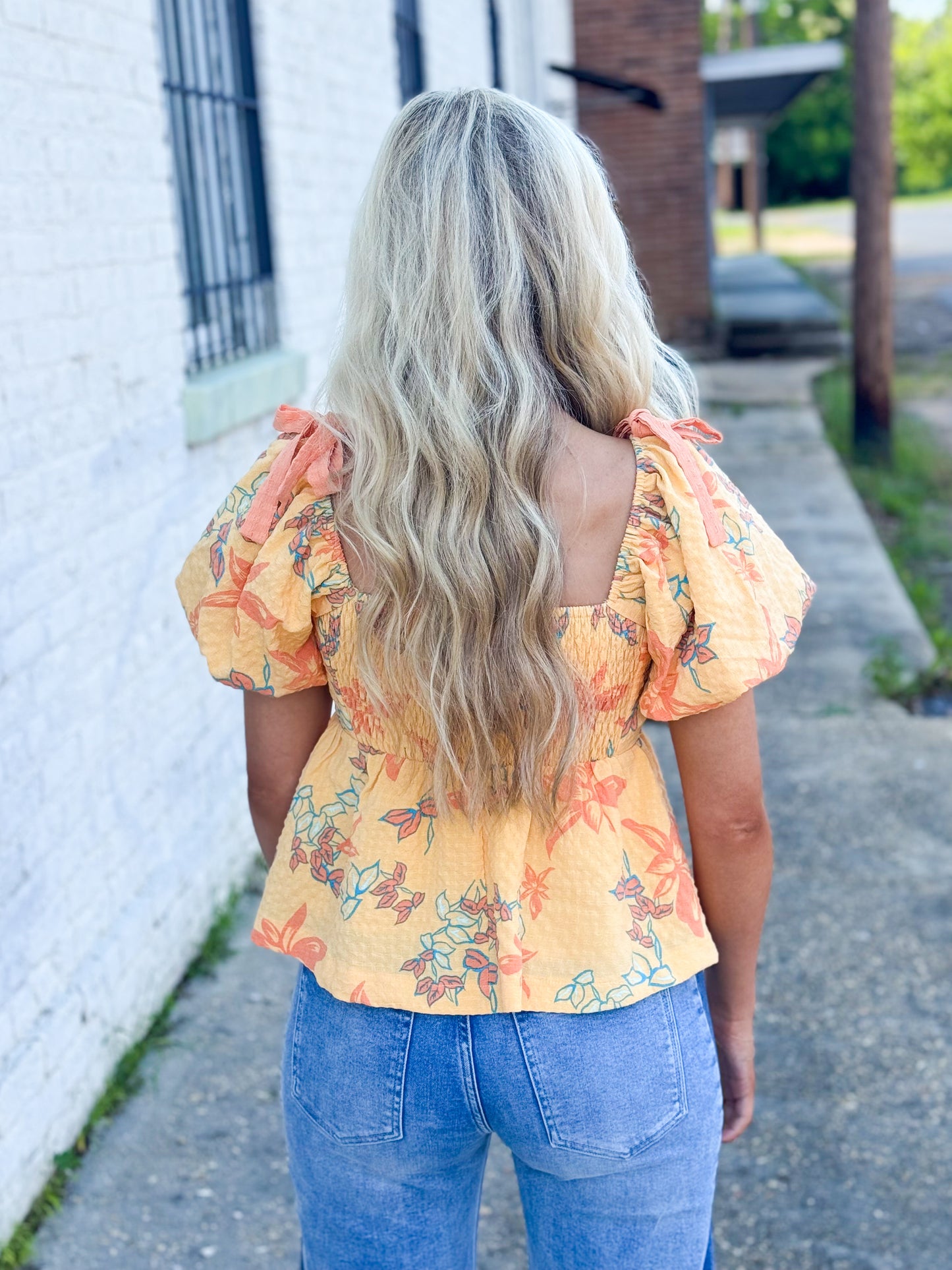 Let’s Pick Flowers Top