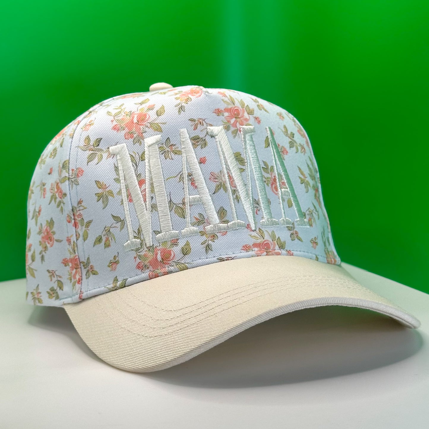 Mama Floral Trucker Hat