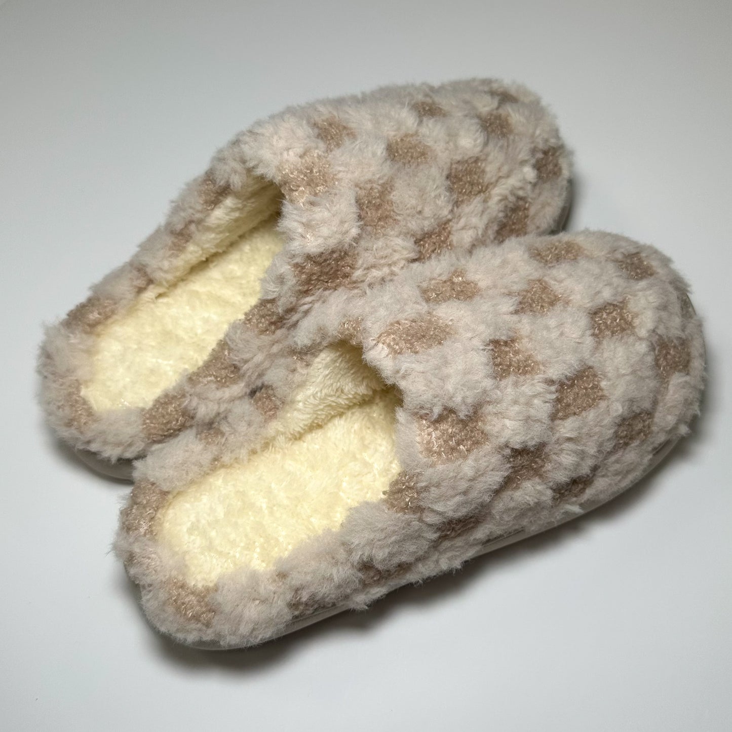 Checker Slipper BROWN