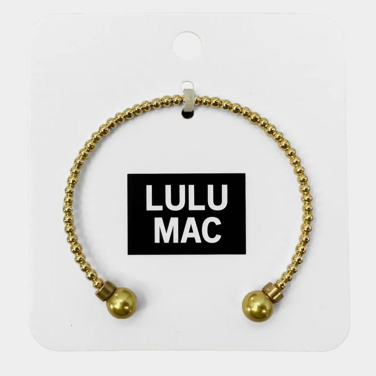 Lulu Mac Gold Cuff Bracelet