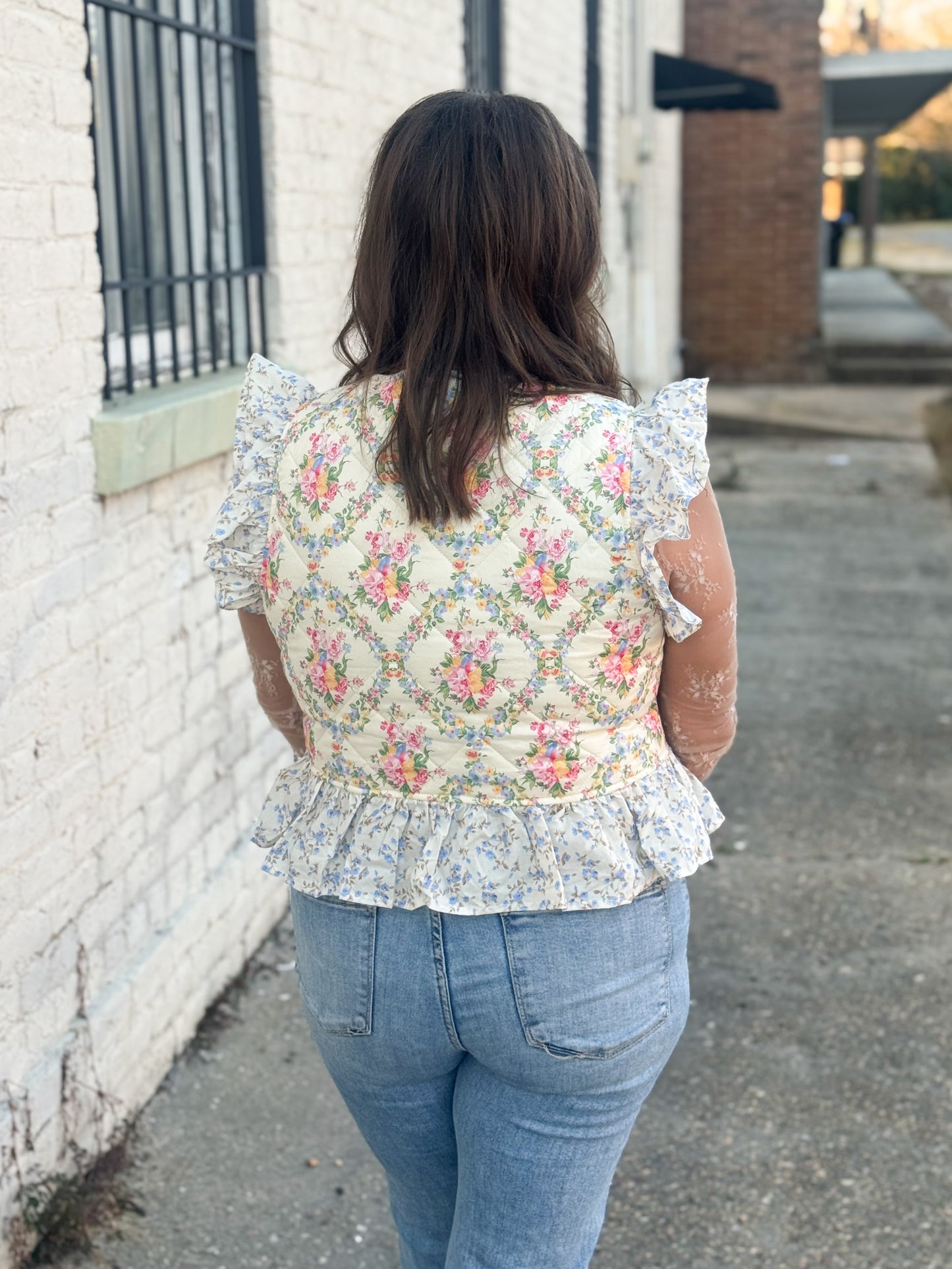 Blooming Keepsake Quilted Vest