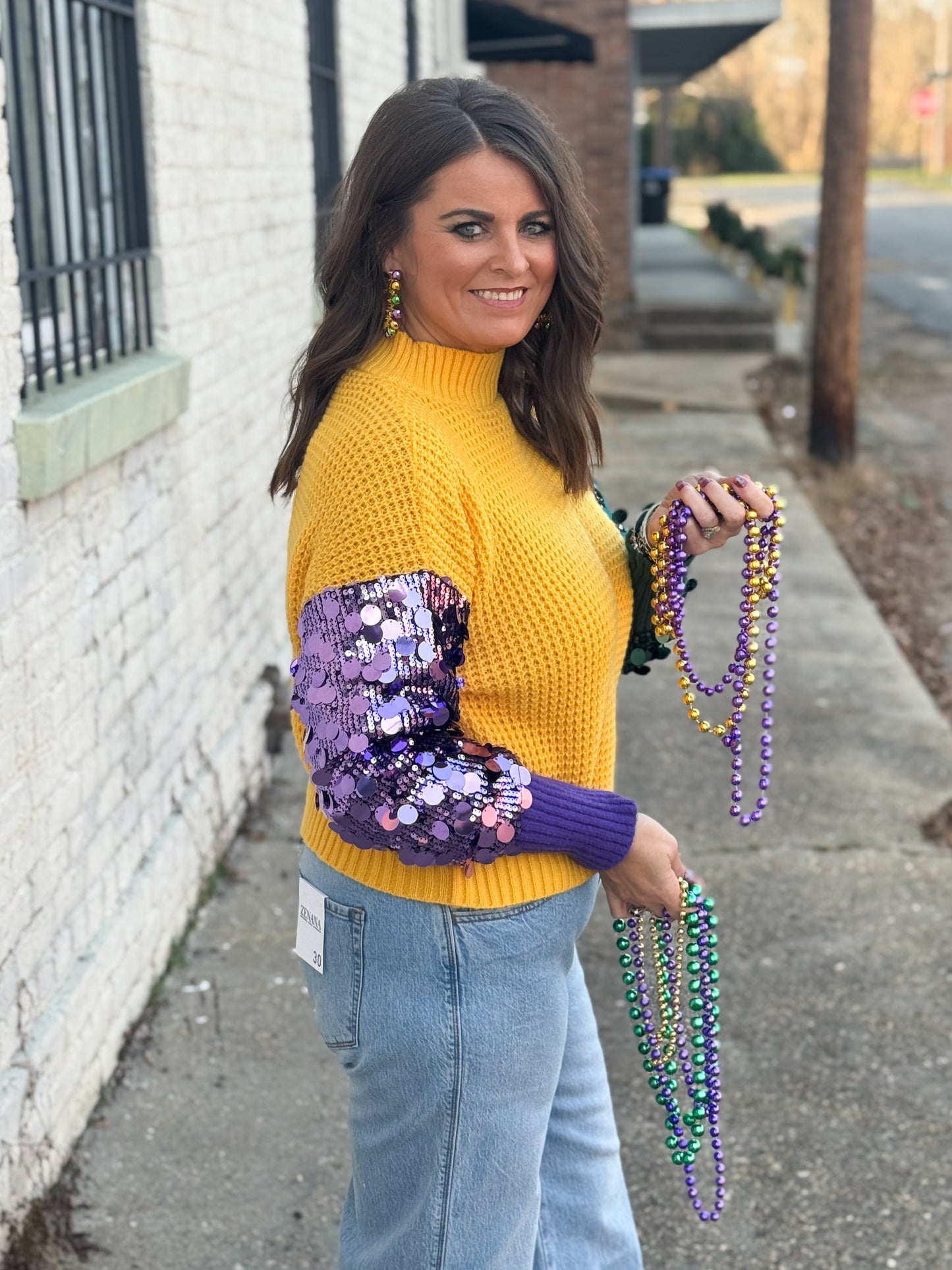 Mardi Party Sweater