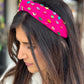 Serena 2.0 Headband HOT PINK