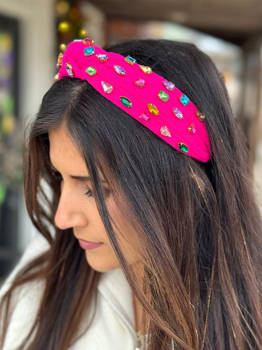 Serena 2.0 Headband HOT PINK