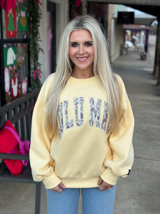 Lulu Mac Butter Camo Sweatshirt