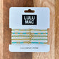 Lulu Mac Bracelet Set TURQUOISE