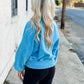 Cool Evenings Pullover BLUE