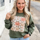 Daisy Jack-O-Lantern Sweatshirt