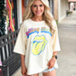 Rolling Stones Oversized Graphic Tee