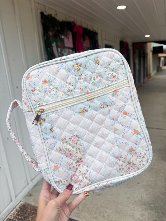 Leah Multi-Print Floral Bible Cover