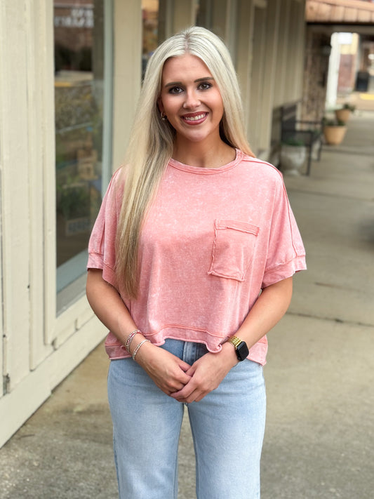 Count Me In Top PEACH