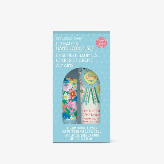 Best Mom Ever Award Lip Balm & Hand Lotion Set