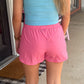 Lulu Mac Solid Shorts BUBBLEGUM