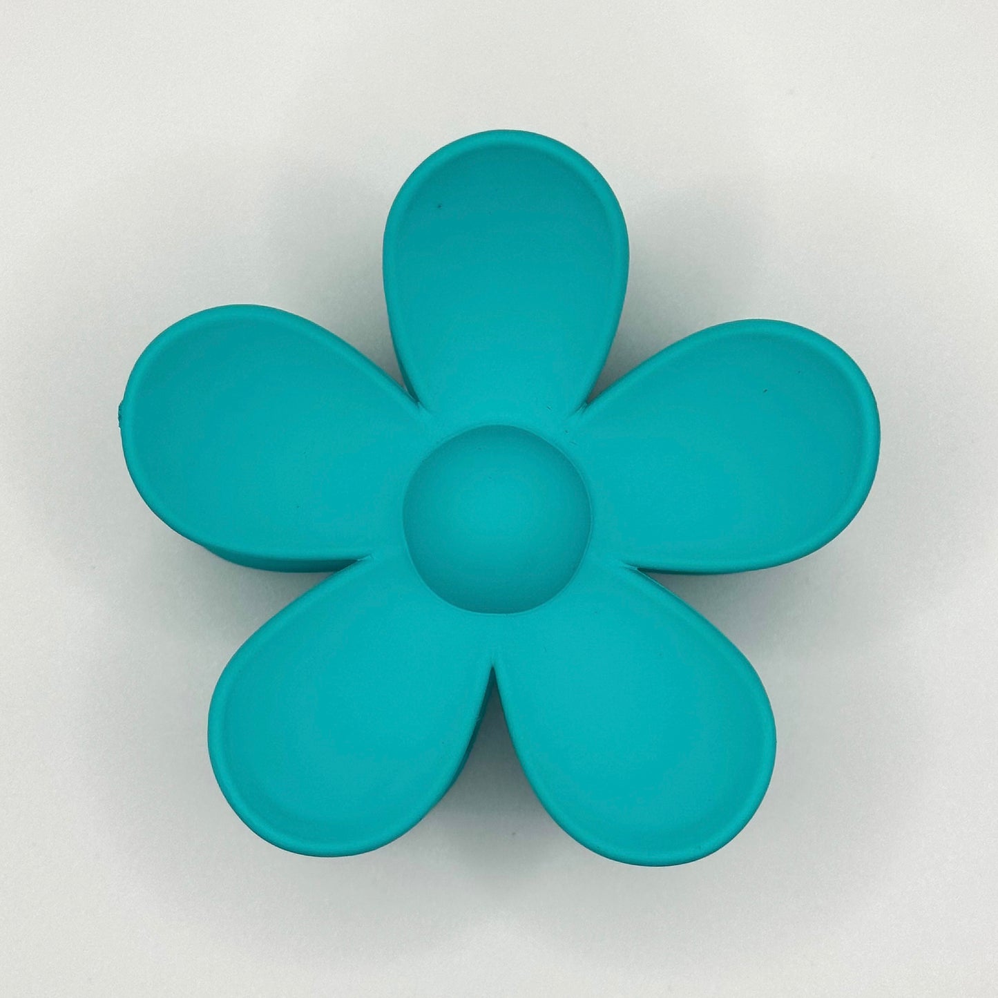 Jumbo Daisy Clip TEAL