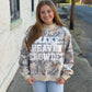 Make Heaven Crowded Embroidered Sweatshirt