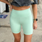 Easy Stroll Biker Shorts SEAFOAM