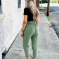 Vintage Wash Crop Pants