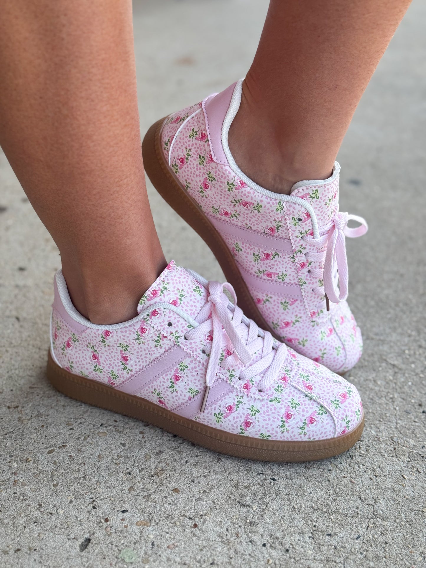 Little Miss Fancy Sneaker (organza laces sold separately)