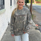Make Heaven Crowded Camo Sweatshirt