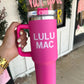 Lulu Mac Tumbler HOT PINK