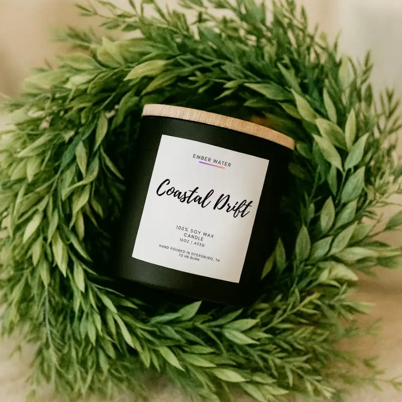 Ember Water 16 oz Candle CD