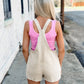 In The Moment Tie Romper BEIGE