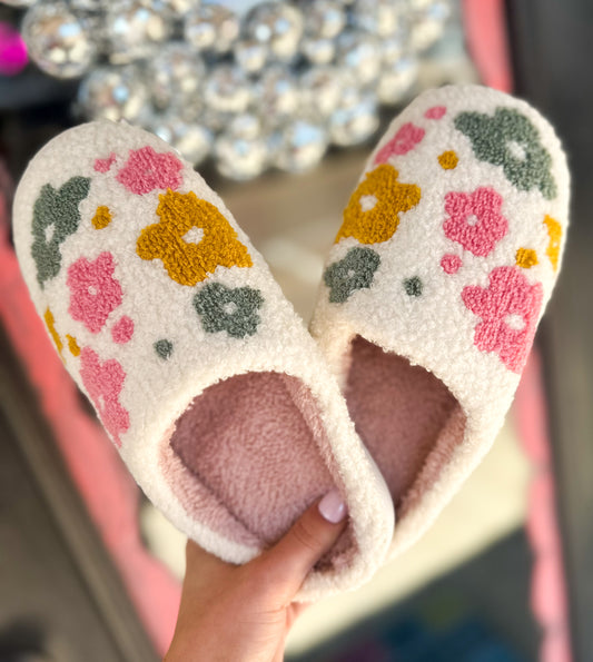 Flower Power Slippers