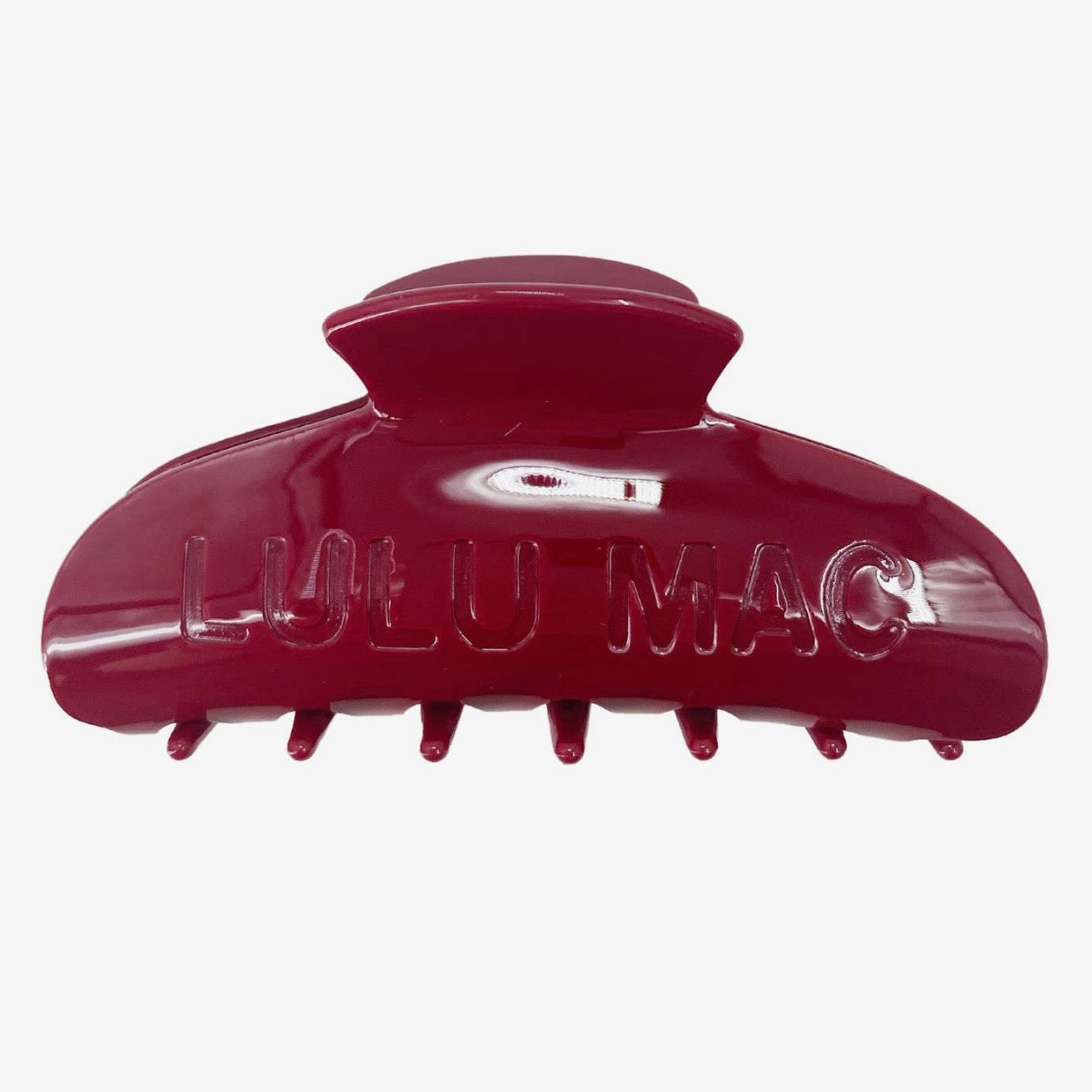Lulu Mac Hair Clip CRIMSON