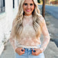 Delicate Dreams Lace Top IVORY