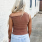 Weekend Crush Top LATTE *FINAL SALE*