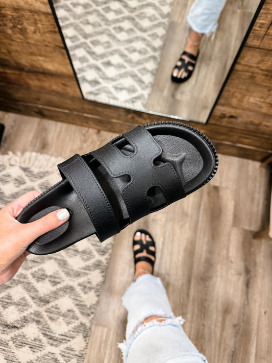 Boardwalk Babe Sandal BLACK