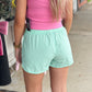 Lulu Mac Solid Shorts MINT