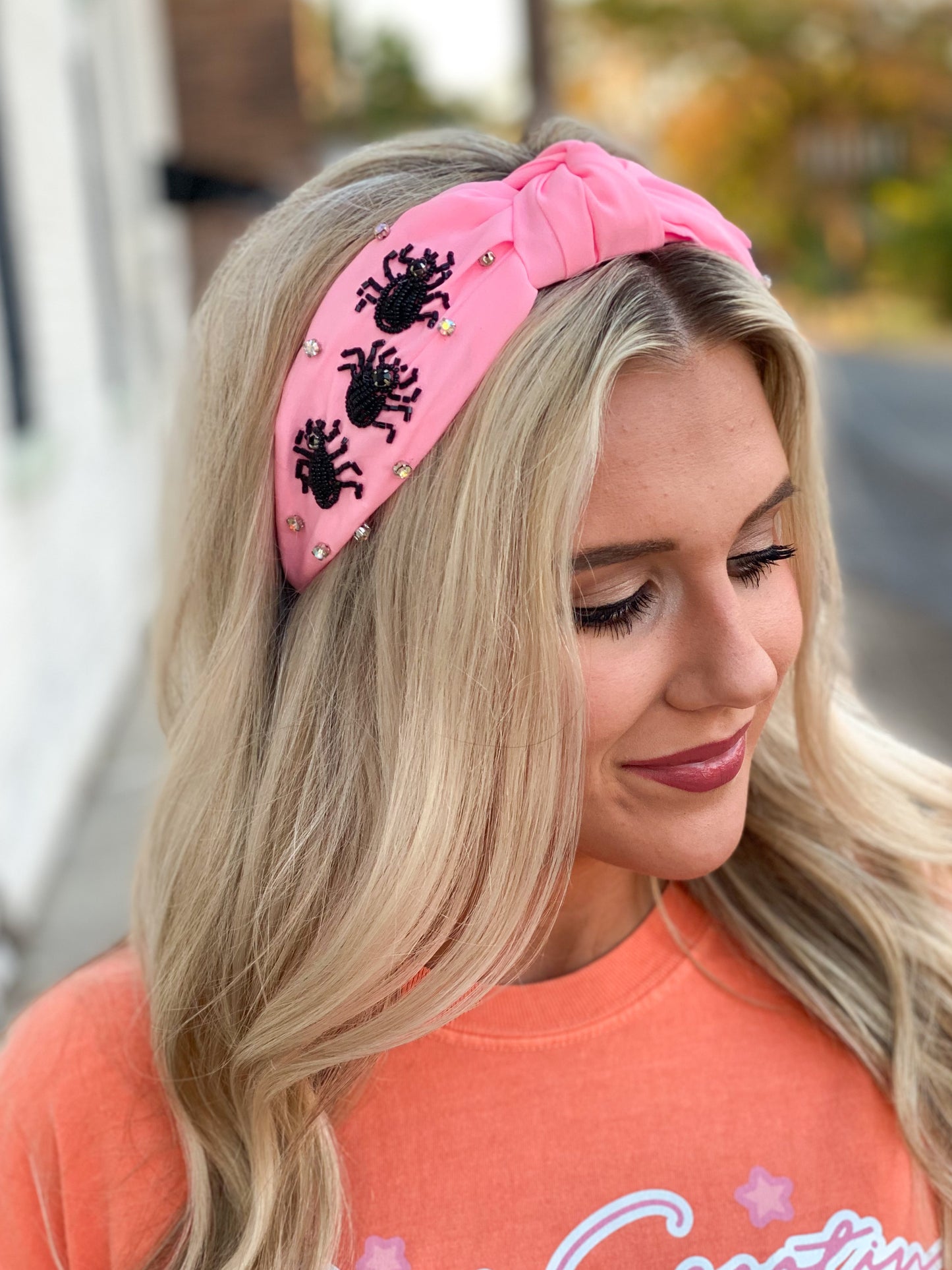 Spider Headband PINK