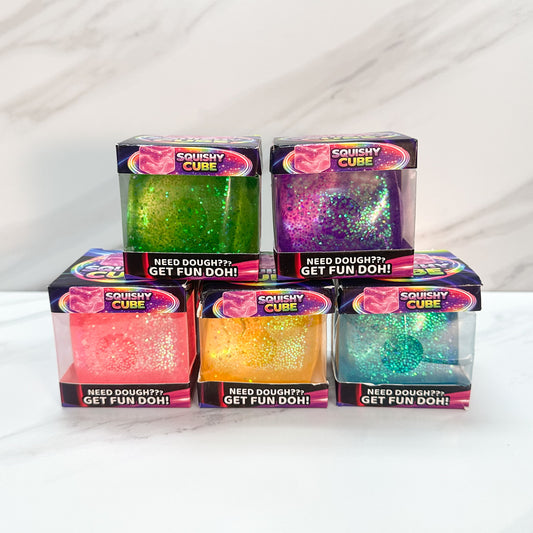 Fun Doh Squishy Cube