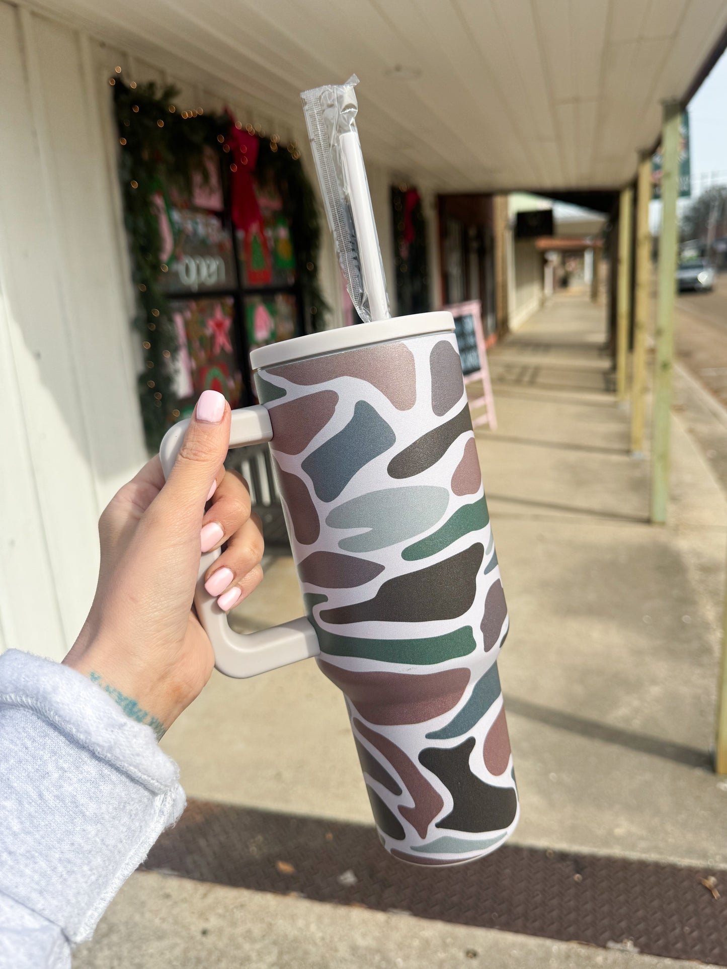 Duck Camo 40 oz Tumbler