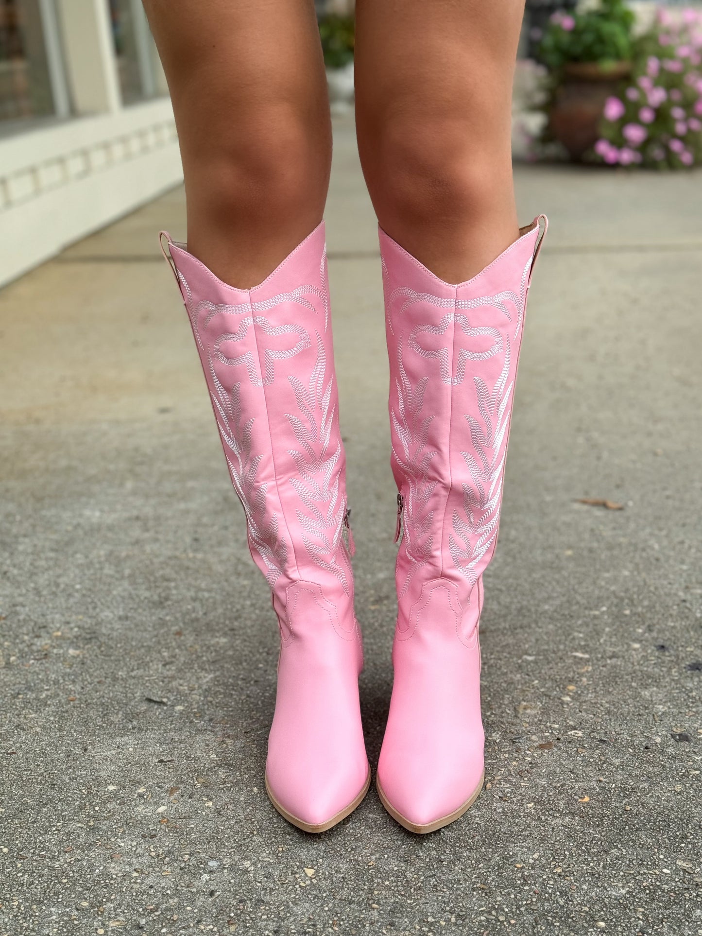 Queen Dolly Western Boots PINK