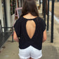 Out & About Top BLACK