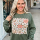 Daisy Jack-O-Lantern Sweatshirt