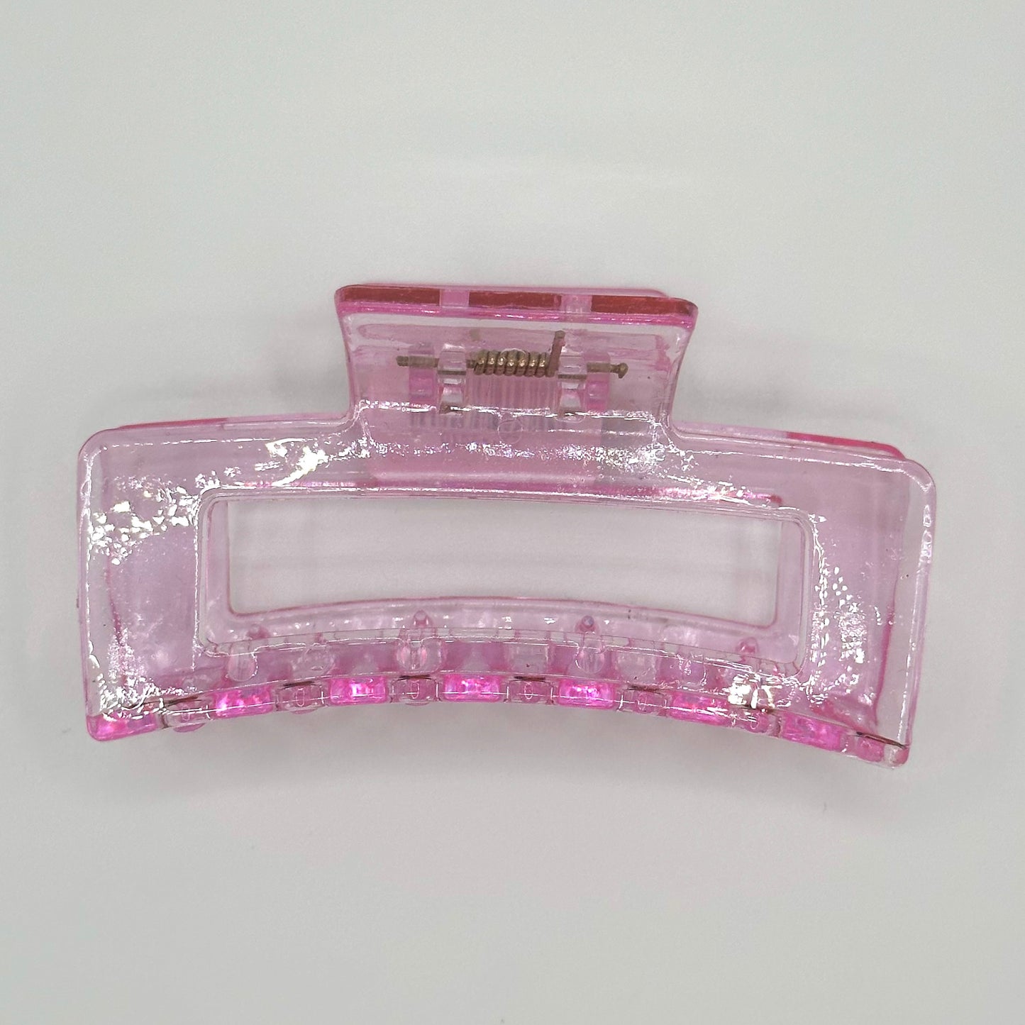 It Girl Medium Clip CLEAR PINK