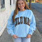 Lulu Mac Light Blue Bottomland Sweatshirt