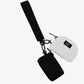 Lulu Mac Double Pouch Wristlet BLACK/WHITE