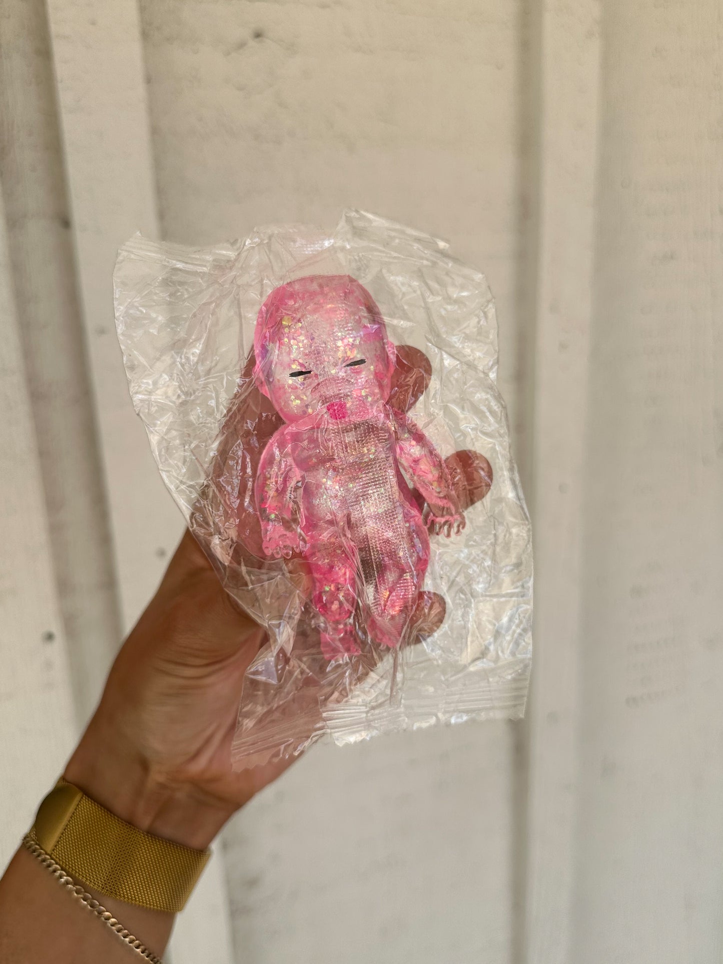 Glitter Baby Squishy PINK