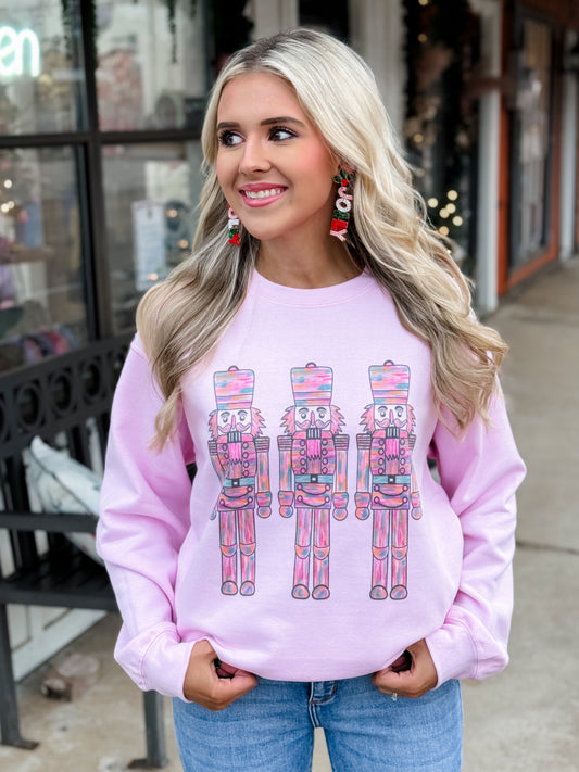 Watercolor Nutcracker Sweatshirt