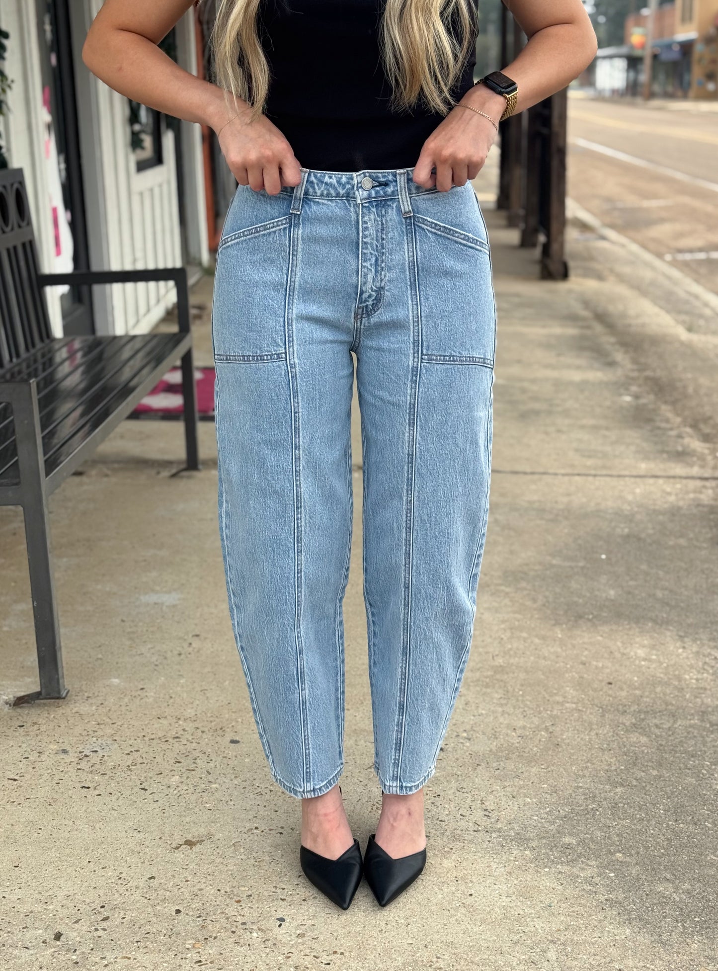 Can’t Be Forgotten Barrel Jean