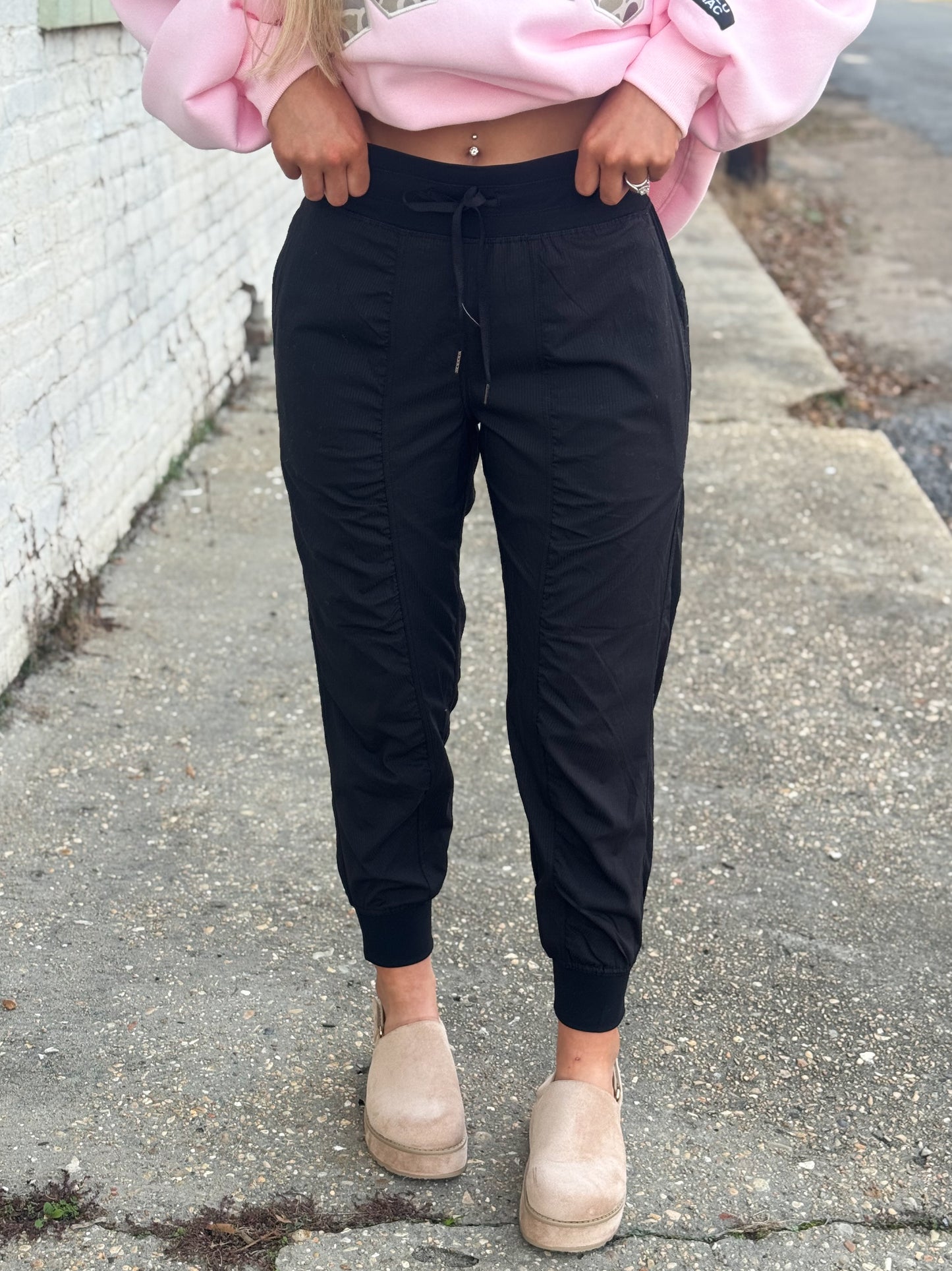 Lulu Mac Jogger BLACK