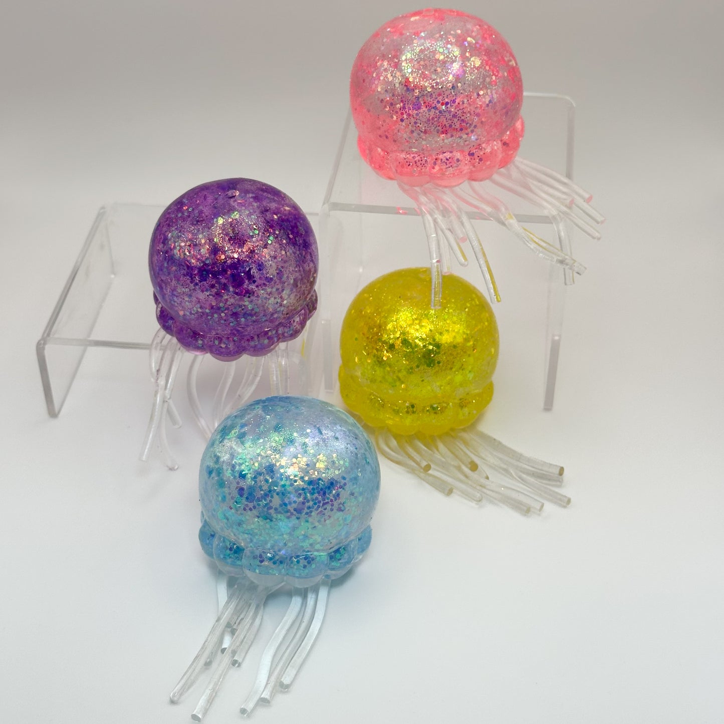 Jelly Squish Glitter Squishy