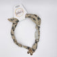 Scarf Necklace BEIGE/BLACK/BUTTERFLY