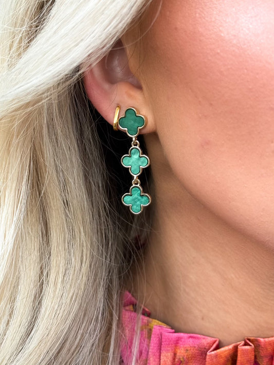 Eleanor Earring GREEN